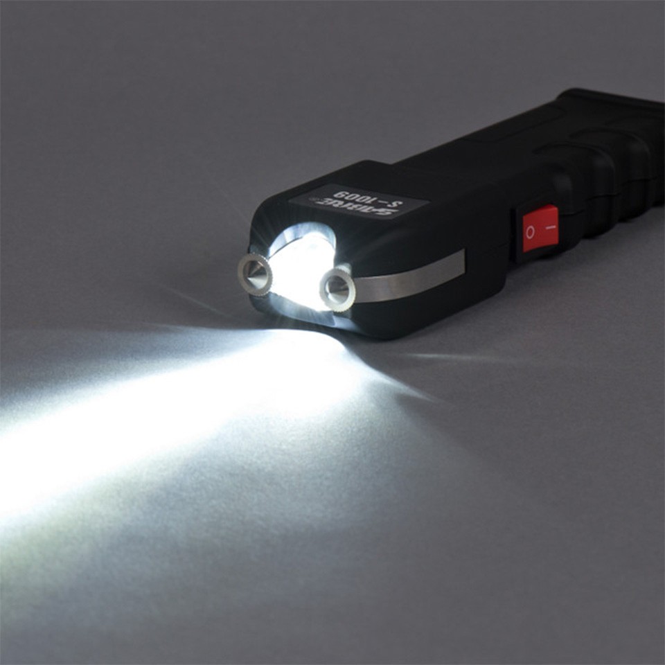 Stun Gun + Flashlight with Belt Holster - Image 3
